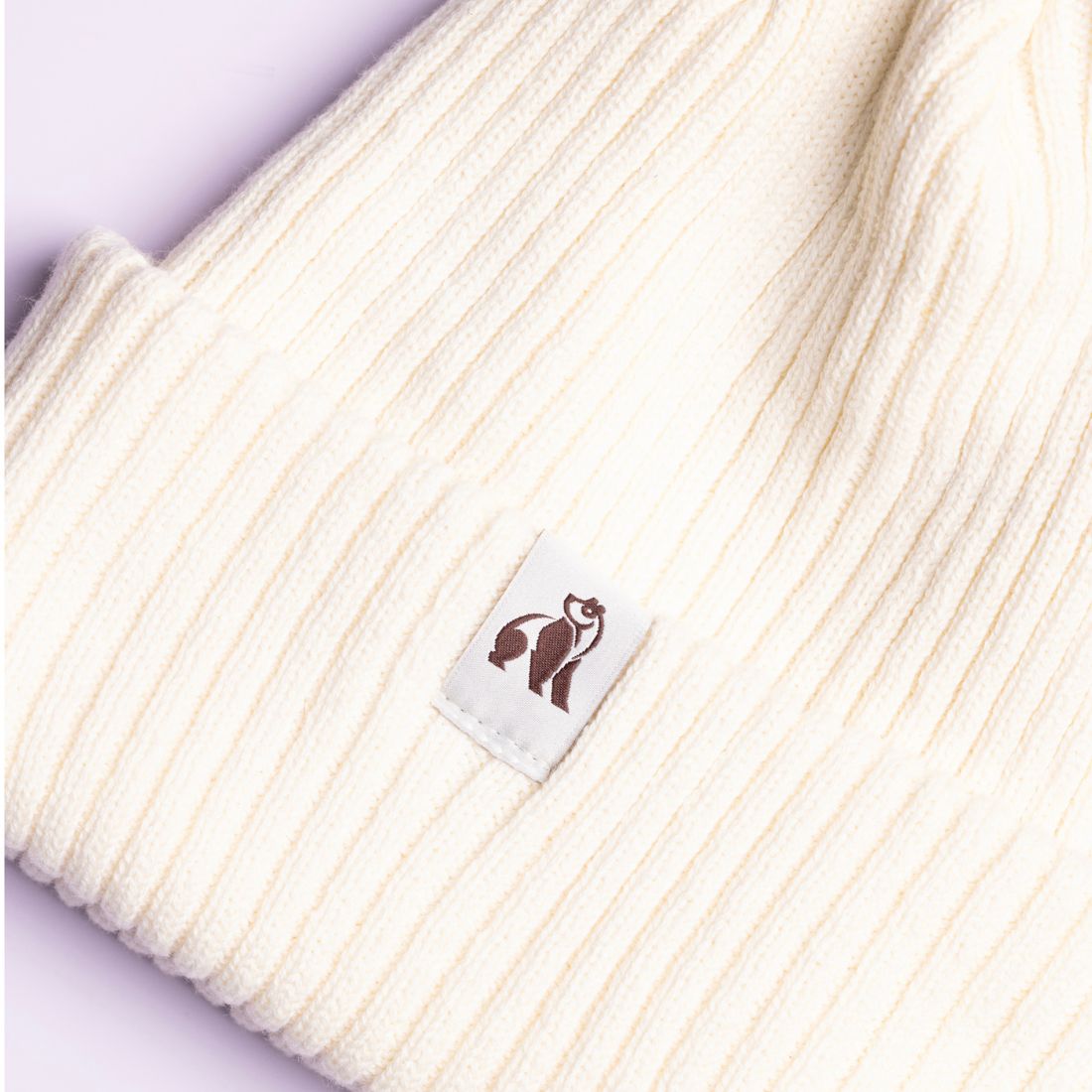 Organic Cotton Beanie - Cream
